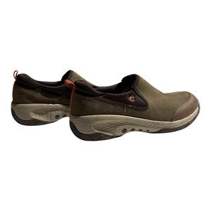 Easy Spirit Slip On Loafers Comfort Walking Shoes‎ Olive Green Casual Size
